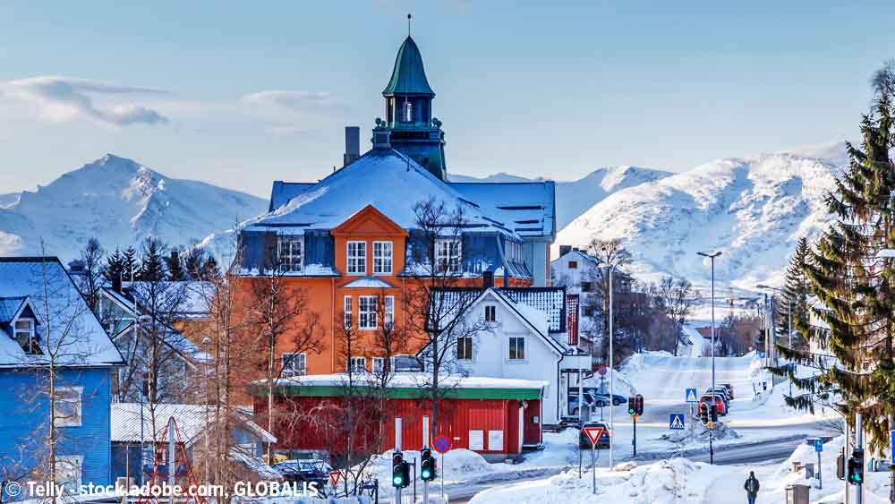 Winterliches Tromsø