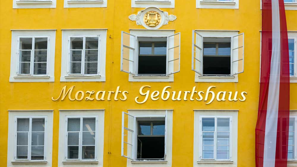 Das Geburtshaus Mozarts