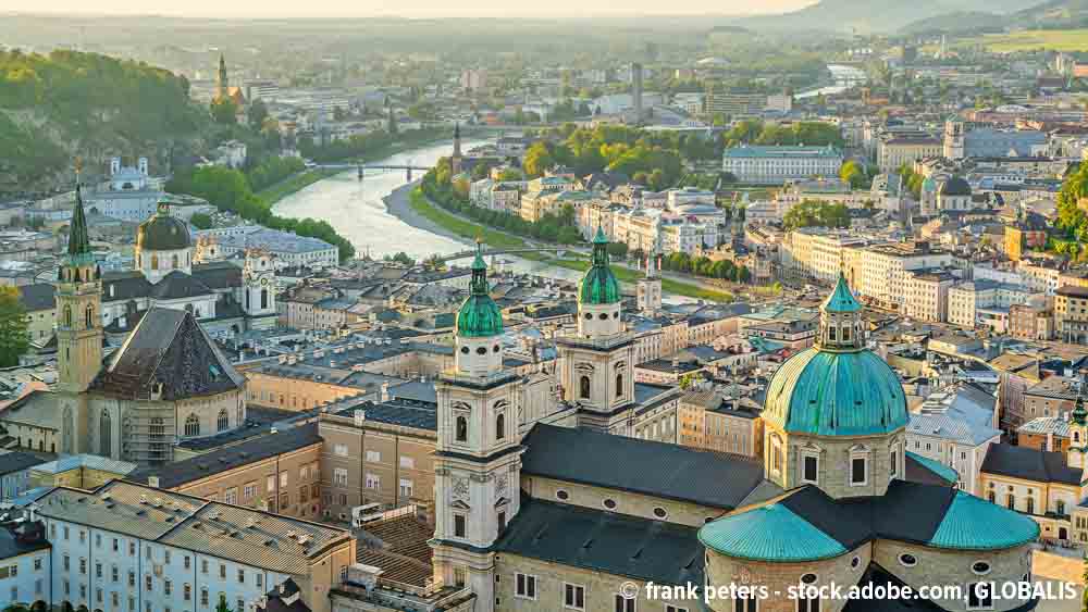 Panoramablick über Salzburg