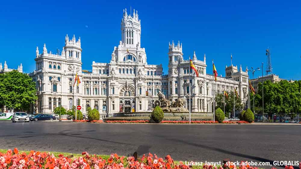 Cibeles-Palast in Madrid